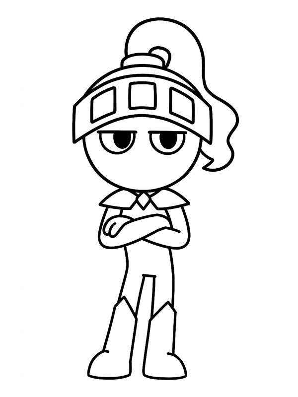 Soulvester (Dandy's World) omalovánka Soulvester (Dandy's World) omalovánka