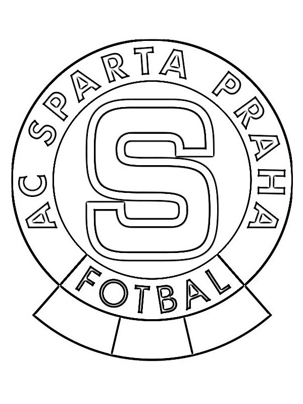 AC Sparta Praha omalovánka