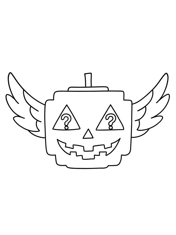 Spooky Lucky Block (Steal a Brainrot) omalovánka Spooky Lucky Block (Steal a Brainrot) omalovánka