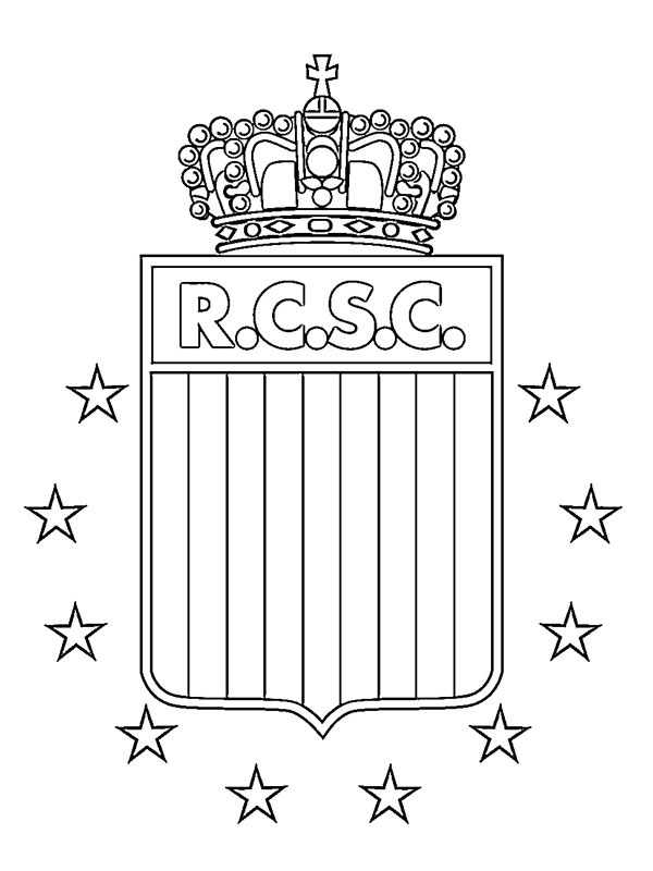 Royal Charleroi Sporting Club omalovánka
