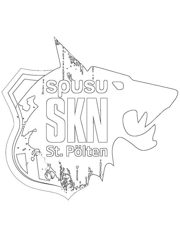 SKN Sankt Pölten omalovánka SKN Sankt Pölten omalovánka