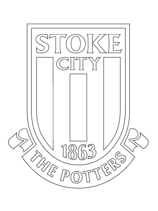 Stoke City FC omalovánka