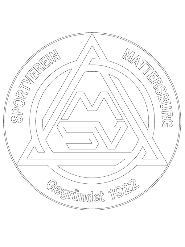 SV Mattersburg omalovánka