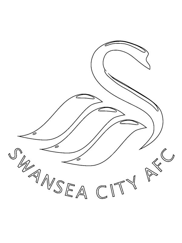 Swansea City AFC omalovánka
