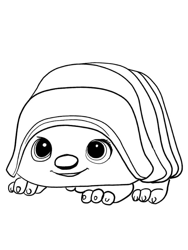 Tuk Tuk (Raya a poslední drak) omalovánka Tuk Tuk (Raya a poslední drak) omalovánka
