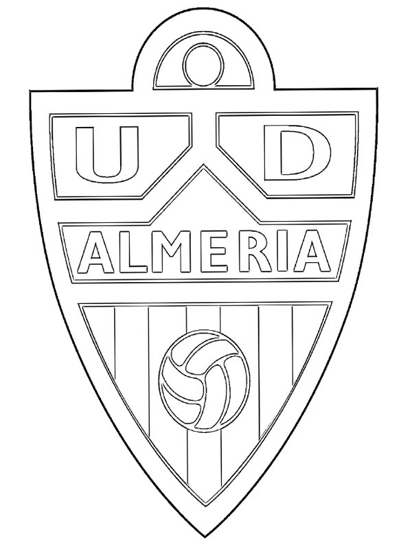 UD Almería omalovánka UD Almería omalovánka