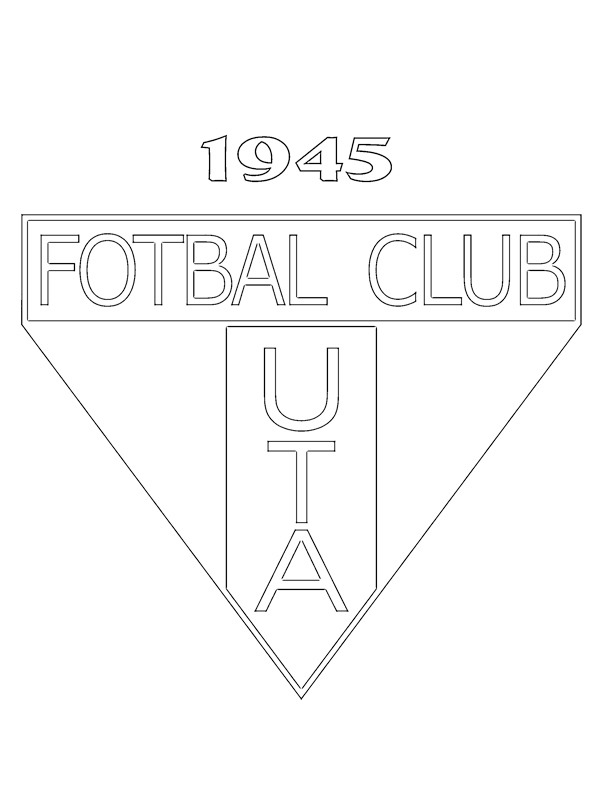 FC UTA Arad omalovánka