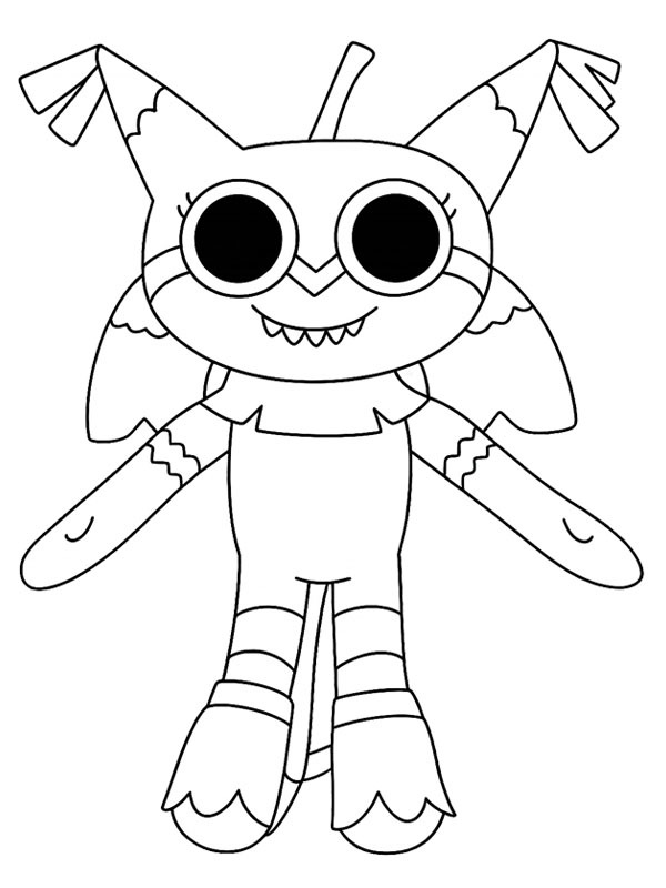 Yatta Dandy's World omalovánka Yatta Dandy's World omalovánka