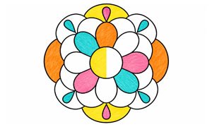 Jednoduchá mandala